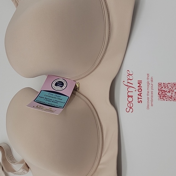 38D Magic Bra New Stagmi Sosten Colombian SMI03006 Removable Strap Max Coverage! - Picture 8 of 17